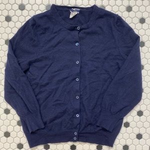 J Crew 100% Cashmere Button Up Sweater